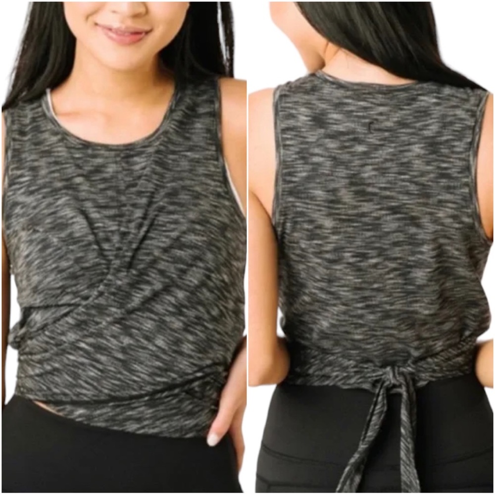 ZYIA: NWT Active Black Space Dye Infinity Tank Size XXXXL (Fits like an XL)